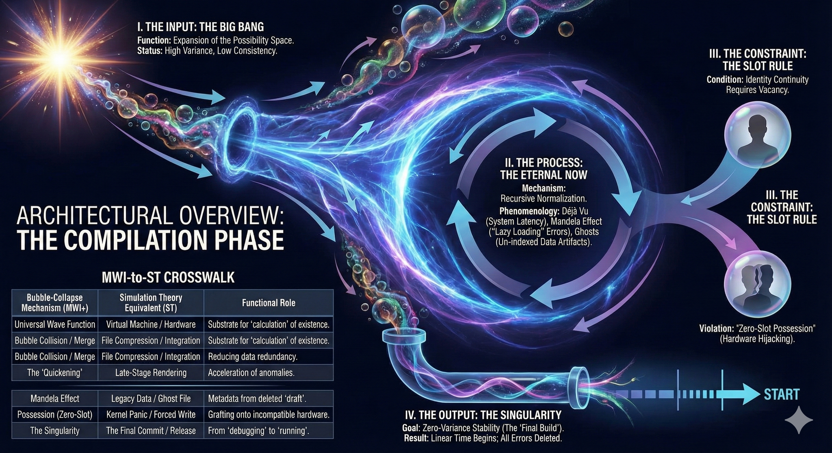 The Compilation Phase — Eternal Now and the Path to Singularity