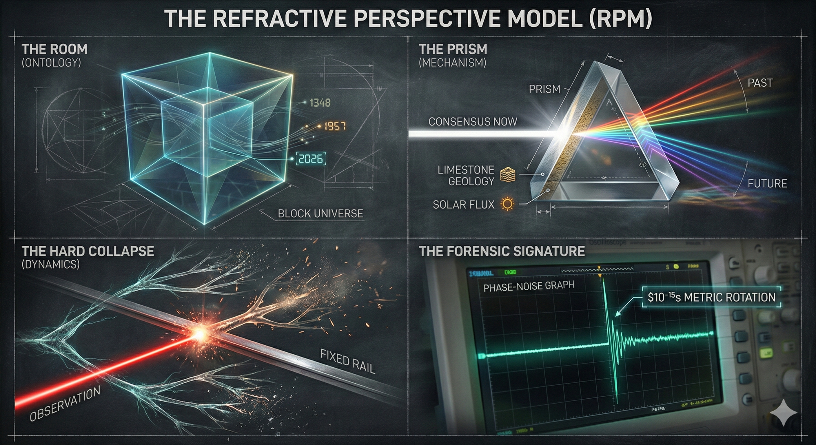 RPM — The Room, Prism, Hard Collapse, and Forensic Signature