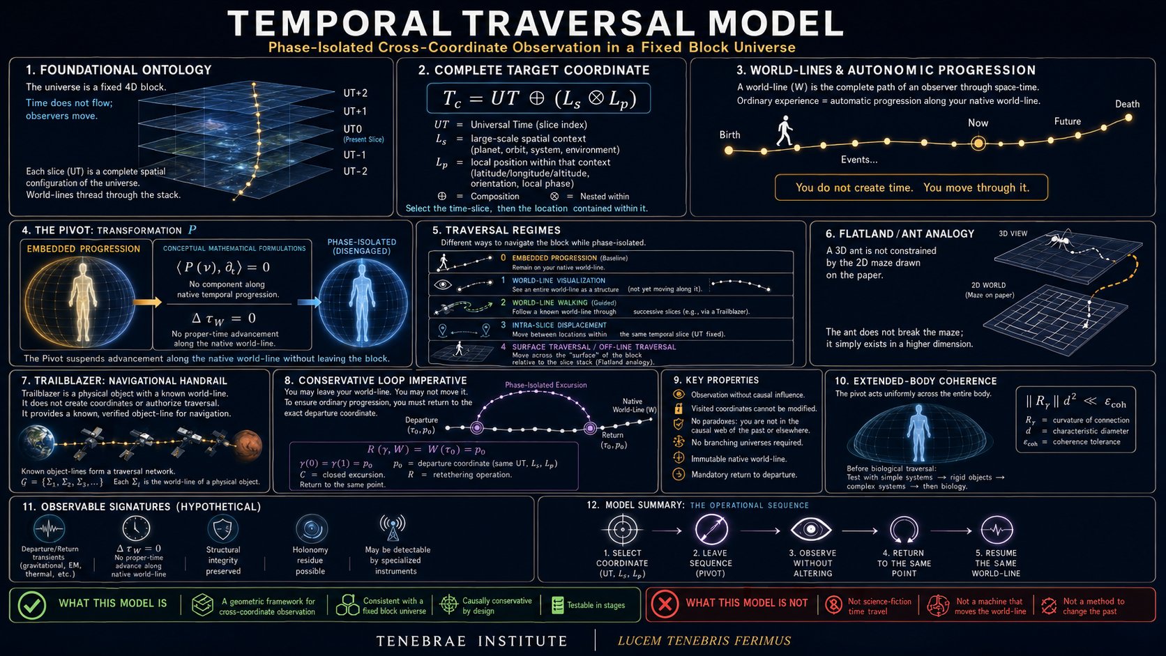 Temporal Traversal Model — Comprehensive System Overview